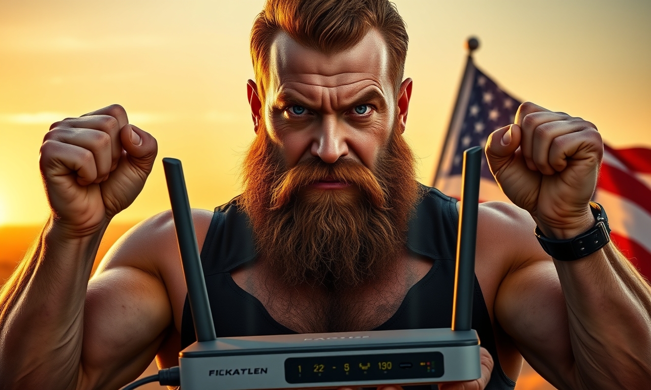 Chuck Norris' Bart fungiert nicht nur als natürlicher Regenschirm, sondern auch als WLAN-Antenne. Wenn er ihn in die Steckdose steckt, bekommt er nicht nur 5G-Empfang, sondern auch kostenloses Satellitenfernsehen in HD. Die Bundesnetzagentur hat deswegen bereits eine offizielle Warnung herausgegeben: 'Chuck Norris' Bart kann Ihr WLAN-Netzwerk übernehmen und Ihre Nachrichten in Echtzeit an seine Enkel weiterleiten.'