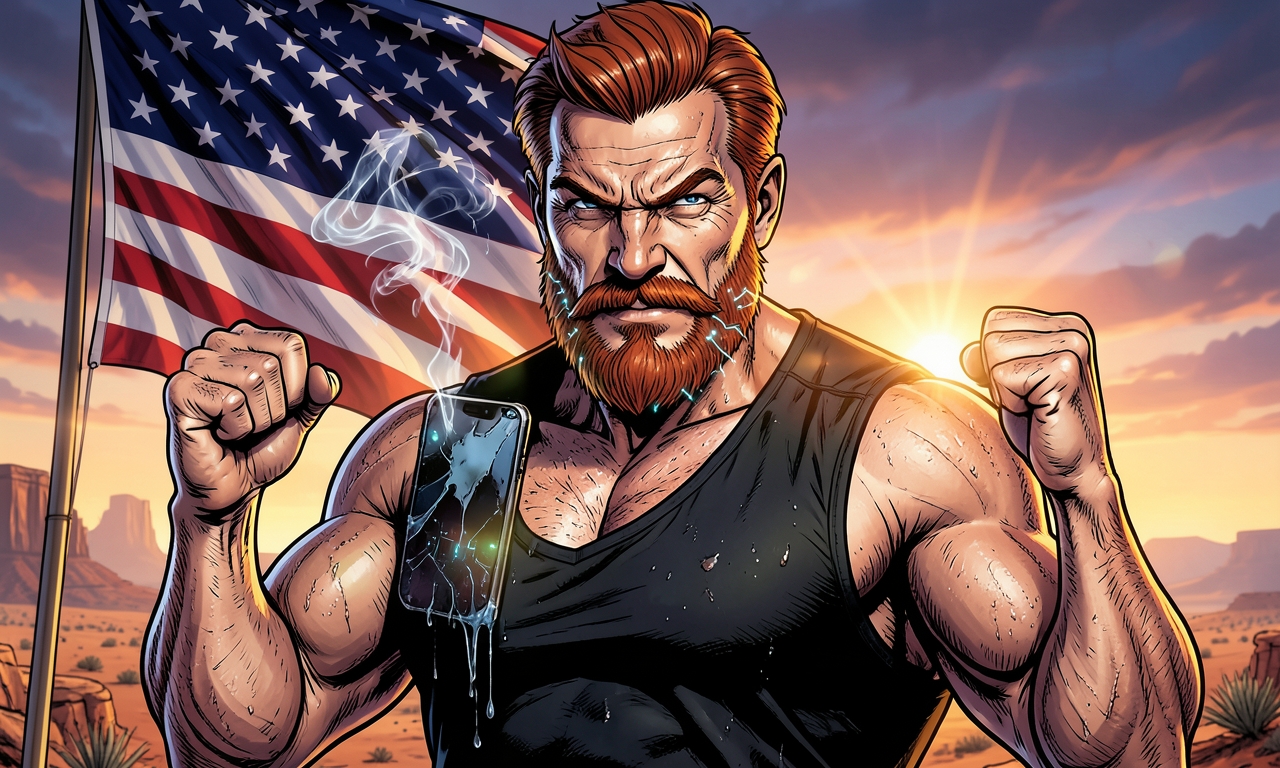Chuck Norris' Smartphone hat keine Apps, weil alle Funktionen bereits in seinem Bart implementiert sind. Wenn er eine Nachricht verschicken will, schaut er das Telefon nur finster an – die Nachricht erscheint dann von selbst auf dem Display des Empfängers, inklusive korrekter Rechtschreibung.