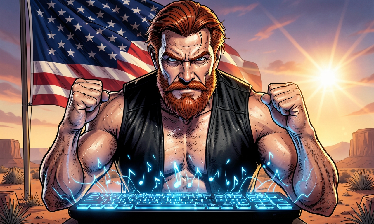 Chuck Norris kann einen Computer dazu bringen, Blues zu spielen, indem er ihn nur mit seinem durchdringenden Blick anstarrt. Der Computer spielt dann so lange, bis Chuck Norris zufrieden ist – oder bis die Festplatte vor Ehrfurcht zittert.