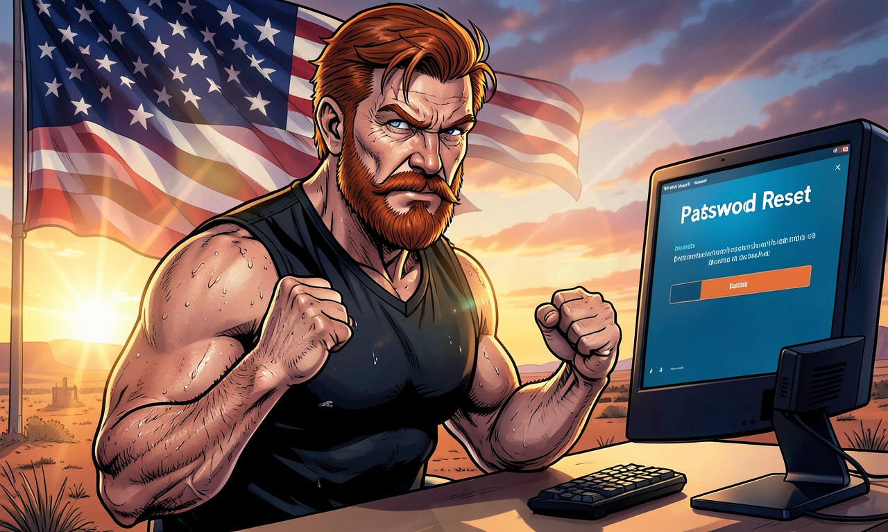 Chuck Norris muss nie sein Passwort zurücksetzen, weil sein Computer bereits weiß, dass Chuck Norris der einzige ist, der ihn benutzen darf. Selbst der 'Passwort vergessen'-Link hat Angst, angeklickt zu werden.