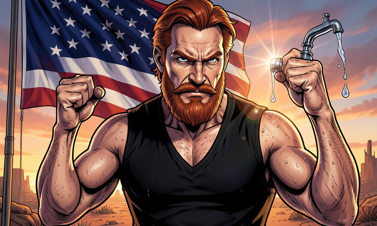 Chuck Norris hat einen tropfenden Wasserhahn repariert, indem er ihn einfach nur lange genug angesehen hat. Das Wasser war so eingeschüchtert, dass es von selbst aufgehört hat zu tropfen. Heute lebt es in einer kleinen Flasche auf Chuck Norris' Schreibtisch und schämt sich jeden Tag aufs Neue.