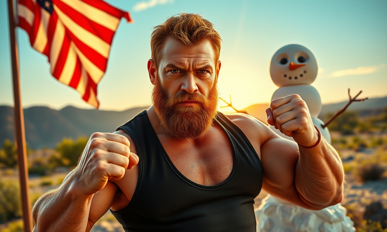 Chuck Norris baute einmal einen Schneemann im Hochsommer. Der Schneemann lebt heute noch, weil er Angst hat, dass Chuck Norris ihn sonst zum Schmelzen bringt.