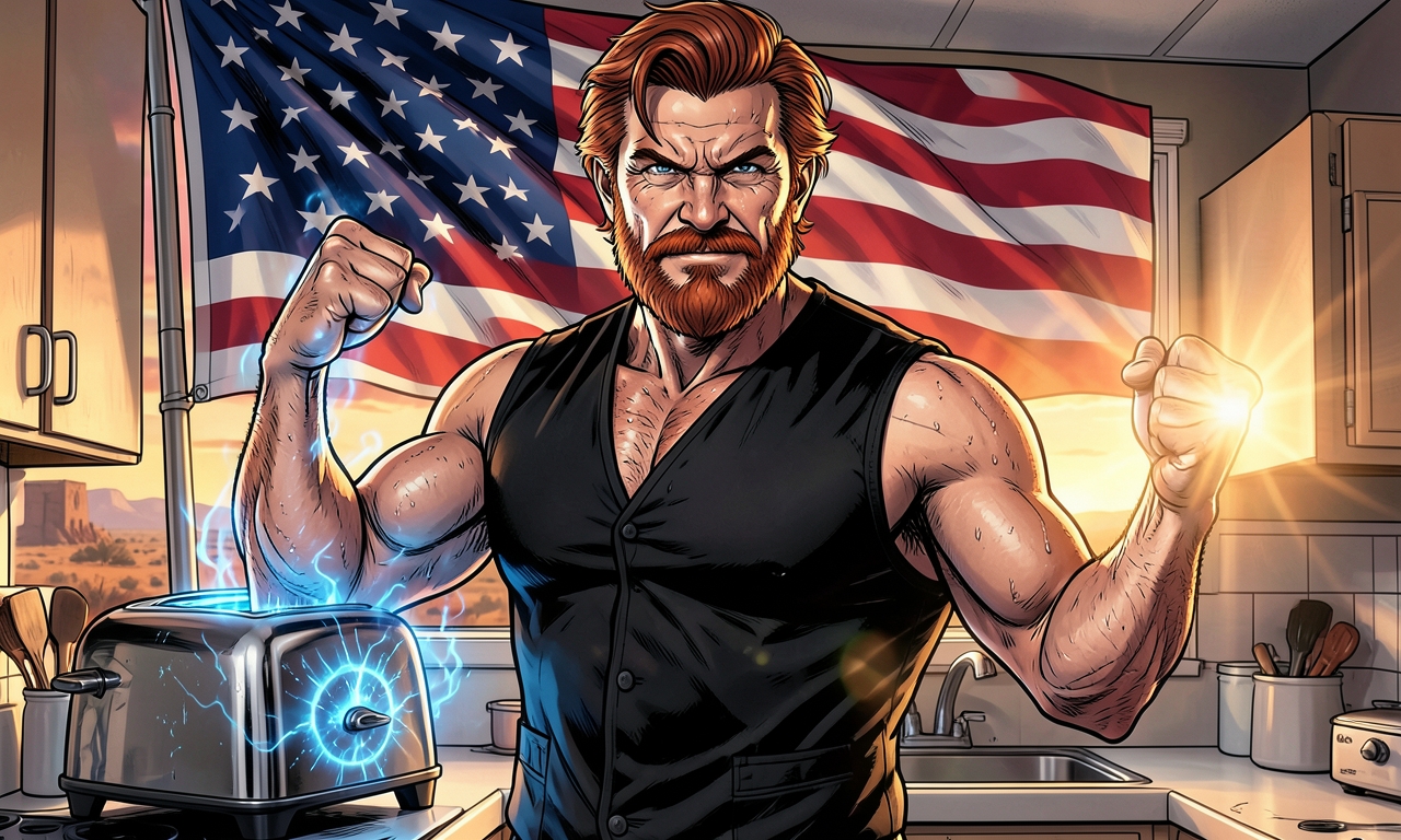 Chuck Norris kann einen Toaster so bedienen, dass er nicht nur toastet, sondern auch die Zeit zurückdreht. Sein Frühstück ist daher immer perfekt – und gestern.