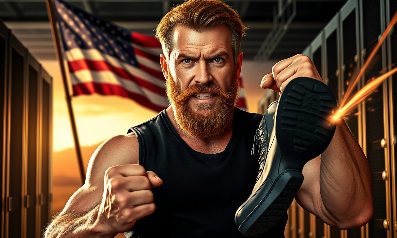 Chuck Norris misst Internetgeschwindigkeit nicht in Megabit pro Sekunde, sondern in 'Chuck Norris Roundhouse Kicks pro Minute'. Eine Verbindung mit 1000 CNRPM gilt als gut, alles darunter ist für Weicheier.