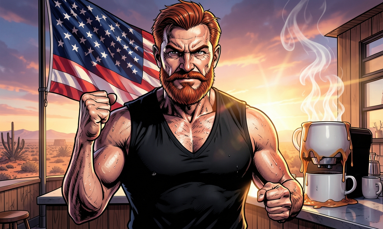 Chuck Norris bestellt in einem Café einen Kaffee. Der Automat gibt nicht nur den Kaffee aus, sondern wirft auch eine Tasse aus, die so heiß ist, dass sie den Automat von innen zum Schmelzen bringt. Der Barista fragt: 'Wie ist das möglich?' Chuck Norris antwortet: 'Ich habe den Kaffee nicht bestellt. Ich habe den Automat bestellt, eine Tasse zu werden.'