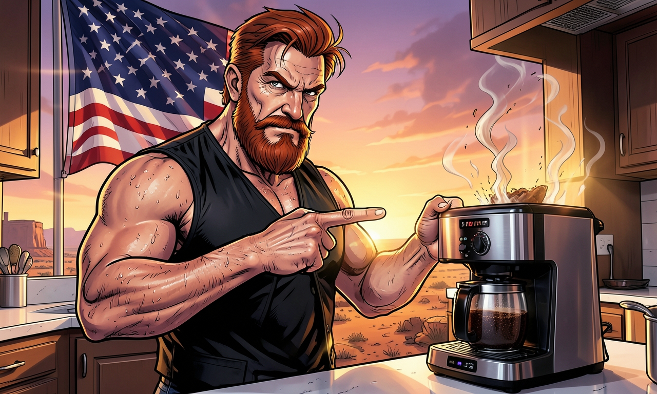 Chuck Norris bestellt keinen Kaffee. Er befiehlt der Kaffeemaschine, ihm einen zu machen. Die Maschine gehorcht nicht nur, sie serviert ihn auch mit einem kleinen Schirmchen und einem entschuldigenden 'Danke für die Gnade'.