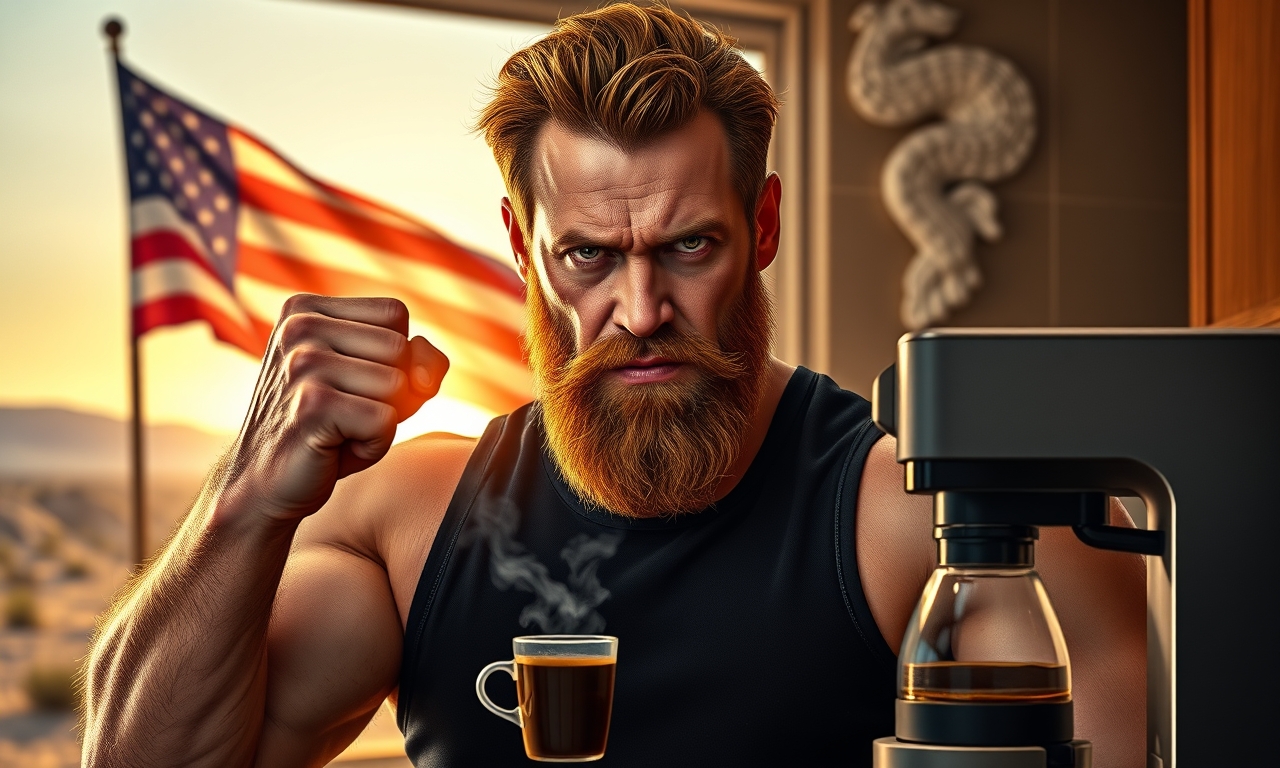 Chuck Norris bestellt einen Kaffee. Die Kaffeemaschine weigert sich, für alle anderen zu arbeiten, weil sie nur für Chuck Norris brüht.