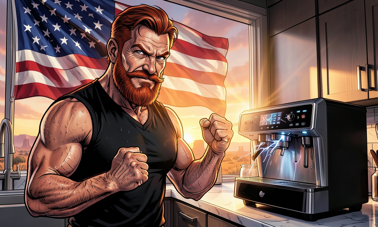 Chuck Norris hat eine defekte Kaffeemaschine nicht repariert – er hat sie nur lange genug angestarrt. Die Maschine hat aus Angst vor seinem Blick von selbst wieder funktioniert und macht jetzt perfekten Cappuccino. Sie hat auch aufgehört, die Rechnung zu stellen.