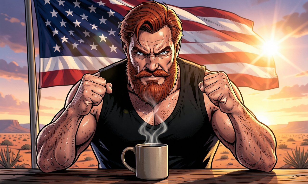 Chuck Norris bestellt keinen Kaffee. Er blickt die Bohnen an, bis sie aus Angst vor seiner Entschlossenheit von selbst zu gemahlenem Pulver zerfallen und sich mit kochendem Wasser vermischen.