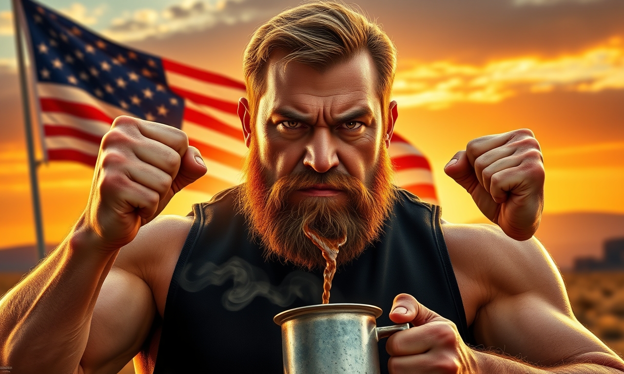Chuck Norris kann Kaffee so stark brühen, dass er rückwärts in die Tasse fließt.