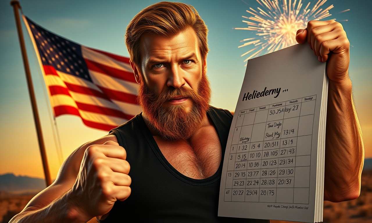 Chuck Norris kann die Zeit anhalten, aber wenn er einen Feiertag verpasst, erklärt er einfach den nächsten Tag zum Feiertag. Letzte Woche hat er so den 'Tag des Chuck Norris' eingeführt.