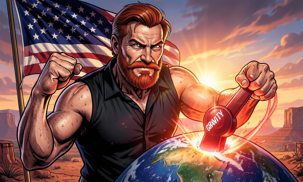 Chuck Norris kann die Schwerkraft ausschalten. Alles, was er tun muss, ist den Schwerkraft-Schalter umzulegen. Den Schalter hat er natürlich selbst eingebaut, als er die Erde erschuf.