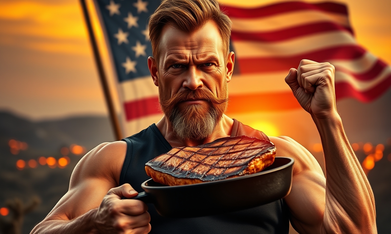 Chuck Norris kocht nicht mit Wasser. Er brät Steaks in der flüssigen Lava eines erloschenen Vulkans, den er durch Anstarren wieder zum Leben erweckt hat. Das Wasser im Topf daneben kocht übrigens aus Respekt vor ihm von alleine.