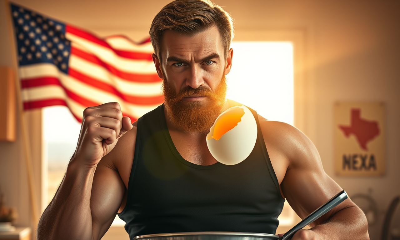 Chuck Norris kocht Eier nicht – er überredet das Huhn, sich selbst zu kochen. Das Huhn tut es aus Respekt.