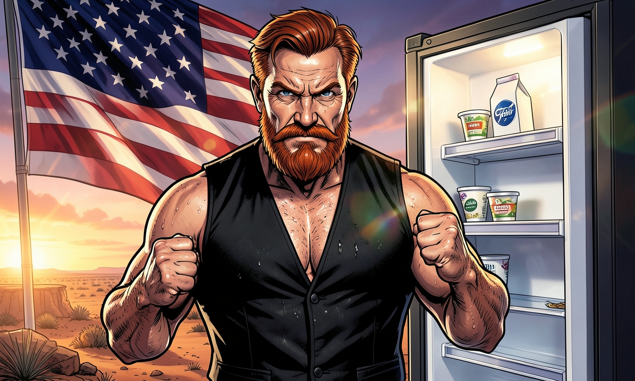 Chuck Norris' Kühlschrank hat eine eigene Ehrfurcht-Einstellung. Wenn er die Tür öffnet, verneigen sich die Joghurtbecher automatisch. Die Milch bleibt immer frisch, weil sie Angst hat, Chuck Norris zu enttäuschen.