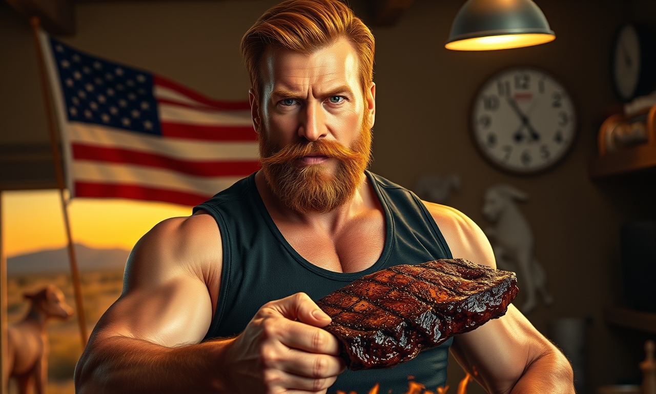 Chuck Norris kocht nicht – er brät Steaks durch bloße Präsenz. Wenn er den Grill anmacht, springen die Würste von selbst in die Pfanne, aus Angst, er könnte sie persönlich wenden.