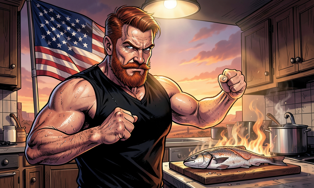 Chuck Norris kocht nicht. Er blickt die rohen Zutaten an, bis sie aus Angst vor Enttäuschung von selbst gar werden. Sein Lieblingsgericht ist 'Medium Rare' – wobei 'Medium' die Entfernung zum nächsten Supermarkt und 'Rare' die Häufigkeit beschreibt, mit der er kochen muss.