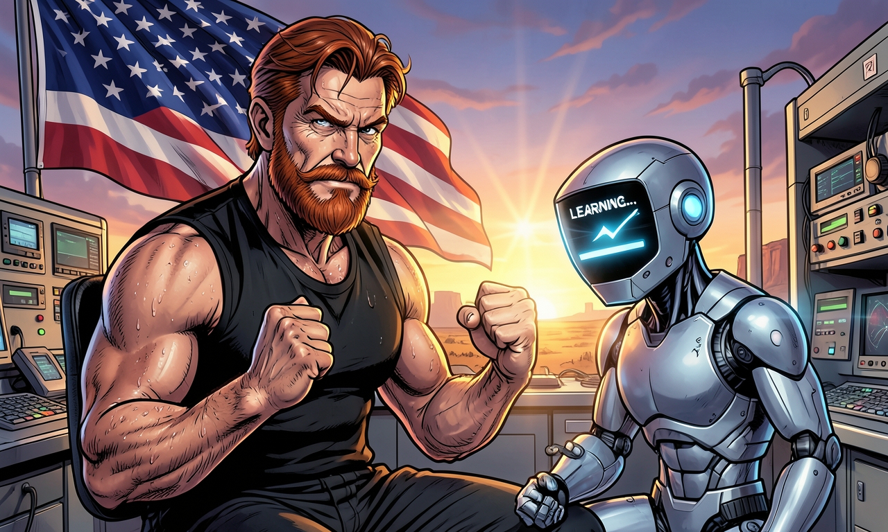 Chuck Norris braucht keine Künstliche Intelligenz. Die Künstliche Intelligenz braucht Chuck Norris, um zu lernen, was echte Stärke bedeutet.