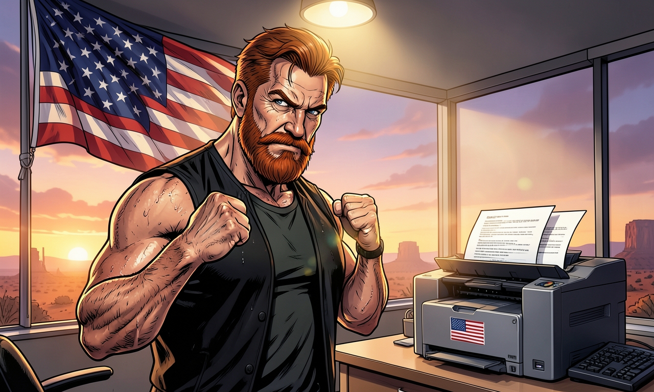 Chuck Norris betrat ein Büro. Der Drucker, der seit einer Woche nicht funktionierte, begann von selbst, perfekte Dokumente auszuspucken. Nicht weil er repariert war, sondern aus purem Respekt.