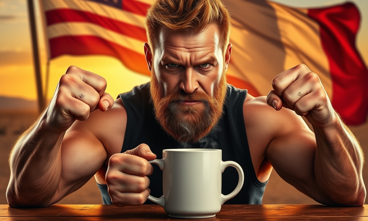 Chuck Norris brüht seinen Kaffee nicht mit heißem Wasser, sondern mit der Wärme seines unverwandten Blicks. Der resultierende Kaffee ist so stark, dass er nicht nur den Morgen, sondern auch die vergangene Nacht aufheitert.