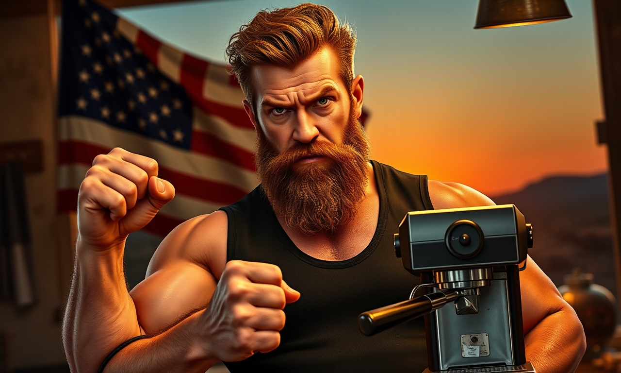 Chuck Norris braucht keinen Kaffee. Wenn er morgens die Augen öffnet, wird die Kaffeemaschine in der Küche durch reine Willenskraft sofort zu einer perfekten Tasse Espresso verarbeitet. Die Bohnen mahlen sich von selbst aus Respekt.