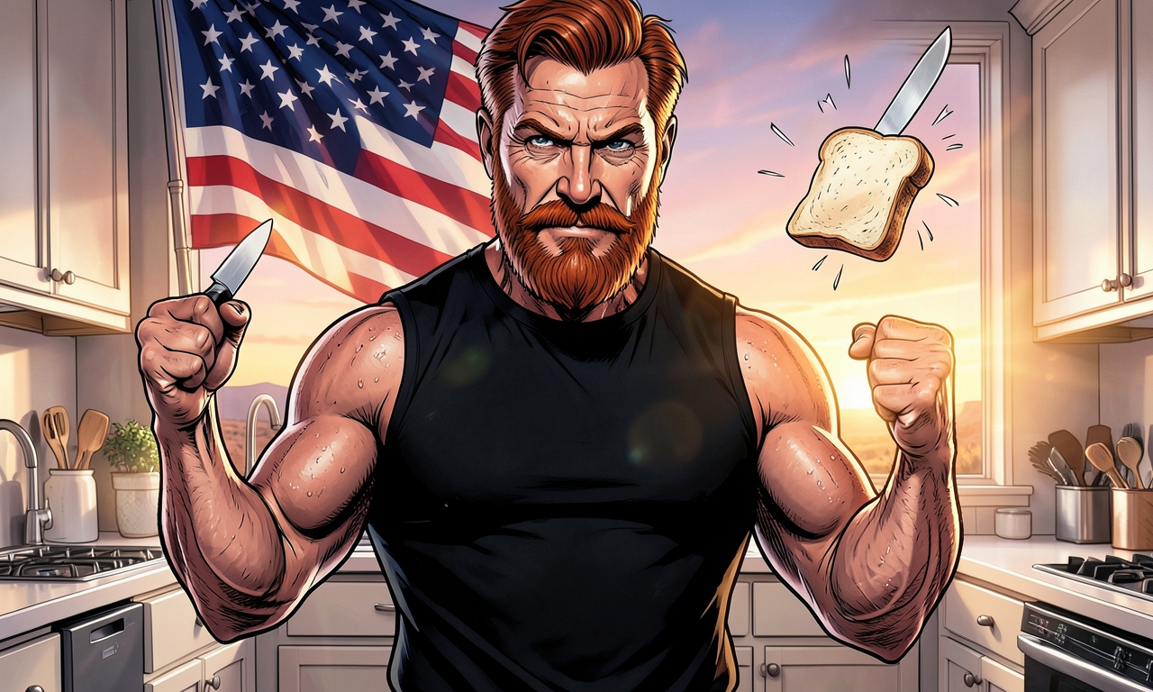 Chuck Norris macht ein Sandwich. Das Brot schmiert sich selbst, weil es Angst hat, von ihm berührt zu werden.