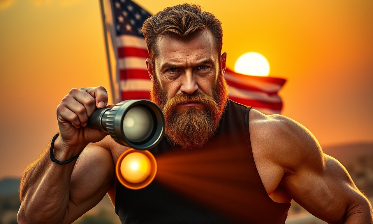 Chuck Norris kann die Sonne mit einer Taschenlampe ausknipsen. Wenn die Sonne nicht gehorcht, nimmt er eine größere Taschenlampe.