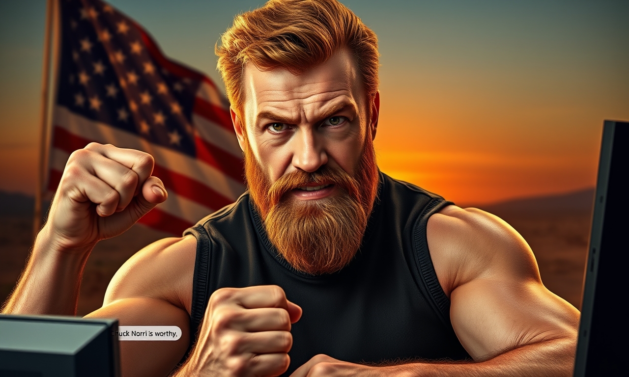 Chuck Norris hat einen Chatbot entwickelt, der so intelligent ist, dass er nur mit Chuck Norris selbst kommuniziert, weil alle anderen Fragen als zu einfach erachtet.