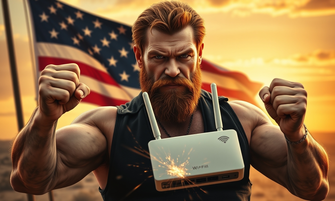 Chuck Norris hat einmal versucht, einen WLAN-Router mit einem Schraubenschlüssel zu reparieren. Seitdem hat jeder in einem 5-Kilometer-Radius perfektes 5G, selbst ohne Gerät. Der Router selbst hat aufgehört zu senden, aus Respekt.