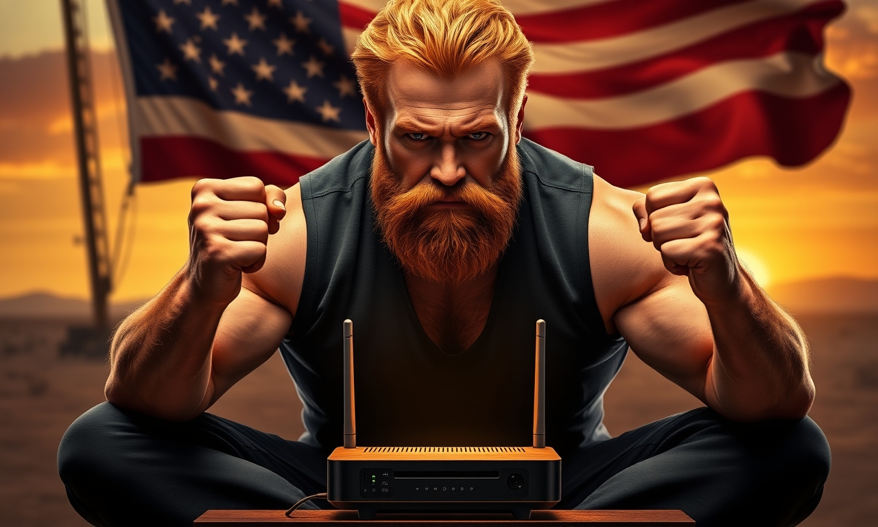 Chuck Norris repariert kein WLAN. Er setzt sich neben den Router, blickt ihn mit durchdringenden Augen an und sagt: 'Du weißt, was du zu tun hast.' Seitdem hat der Router Angst vor freien WLAN-Netzen und bringt Chuck Norris immer pünktlich sein Handtuch.