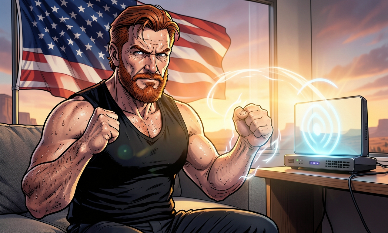 Chuck Norris repariert kein WLAN. Er setzt sich einfach in den Raum und das Signal ist so eingeschüchtert, dass es von selbst wieder funktioniert.