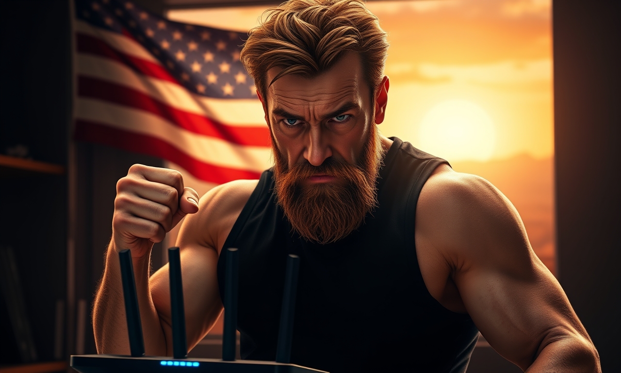 Chuck Norris hatte einmal einen Router, der ständig die Verbindung verlor. Anstatt ihn neu zu starten, sah ihn Chuck Norris nur lange und ernst an. Der Router bekam Angst und hat seitdem nie wieder die Verbindung verloren. Heute arbeitet er als Sicherheitsberater bei der Bundesnetzagentur.