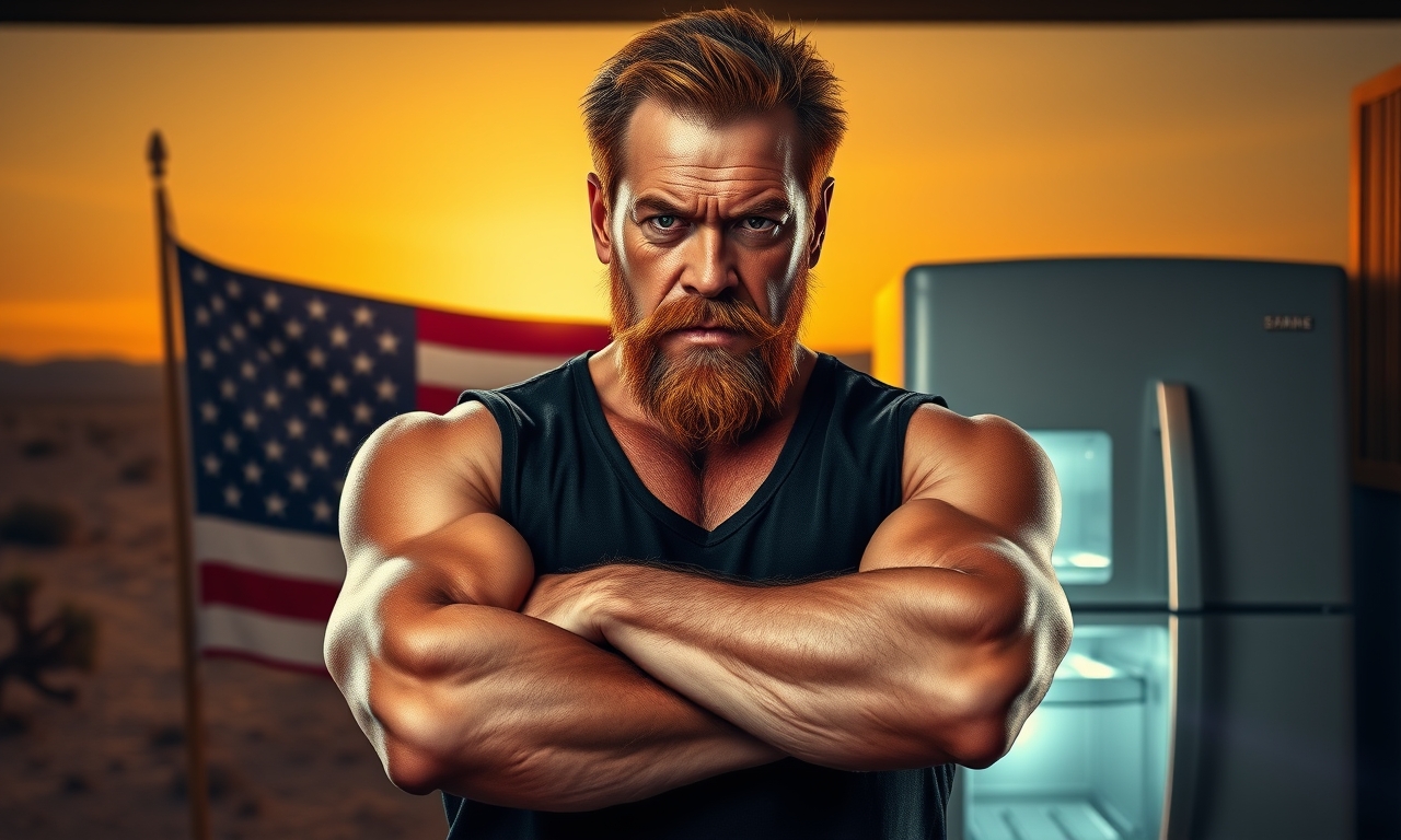 Chuck Norris hat einen kaputten Kühlschrank. Statt ihn zu reparieren, stellt er sich einfach nur daneben und sieht ihn an. Der Kühlschrank bekommt Angst und kühlt von selbst wieder.