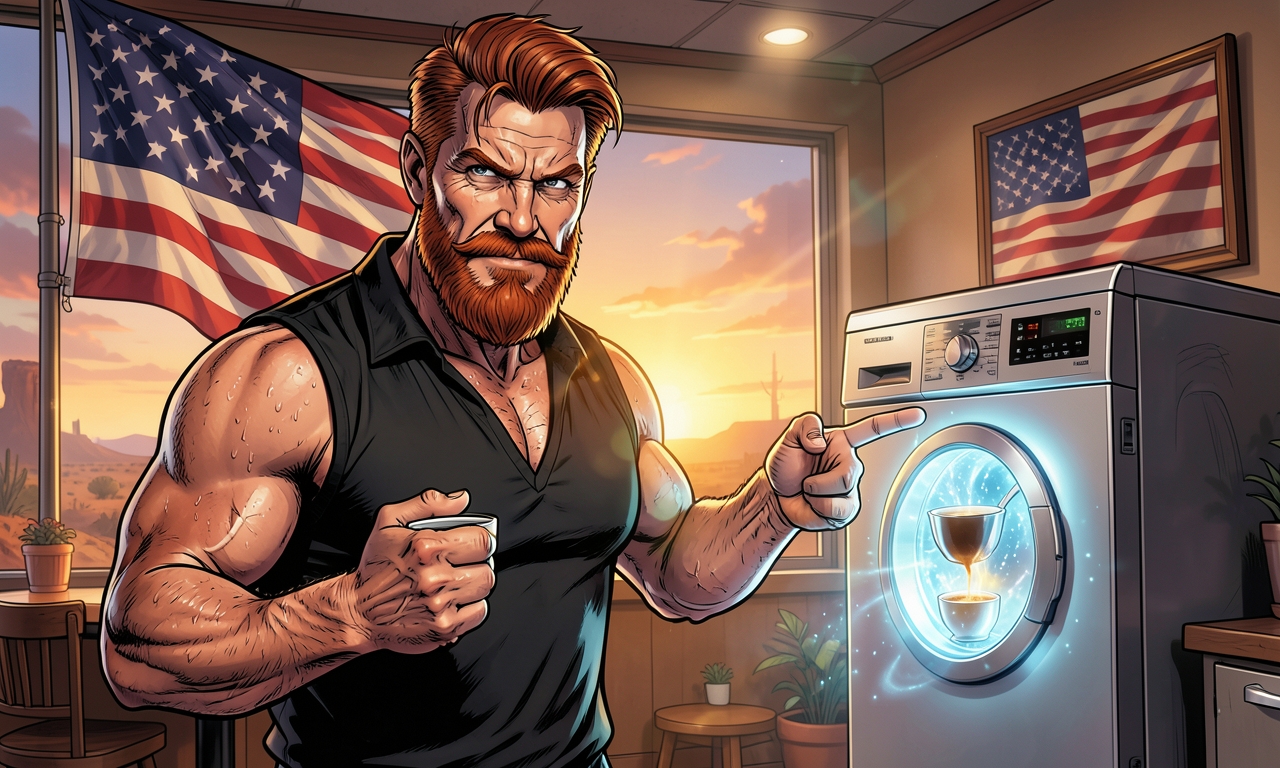 Chuck Norris bestellte einmal einen Kaffee in einem Café. Der Barista fragte: 'Mit oder ohne Milch?' Chuck Norris antwortete: 'Mit.' Der Barista goss die Milch ein. Chuck Norris sah ihn an und sagte: 'Nein, MIT.' Der Barista verstand nicht. Da nahm Chuck Norris die Tasse, trank den Kaffee in einem Zug aus und warf die leere Tasse in die Spülmaschine, die daraufhin sofort zu einem perfekten Espresso wurde. Der Barista war sprachlos. Chuck Norris zahlte mit einem Münz, das er aus der Zukunft geholt hatte, und ging. Die Spülmaschine arbeitet heute noch als Barista in jenem Café.