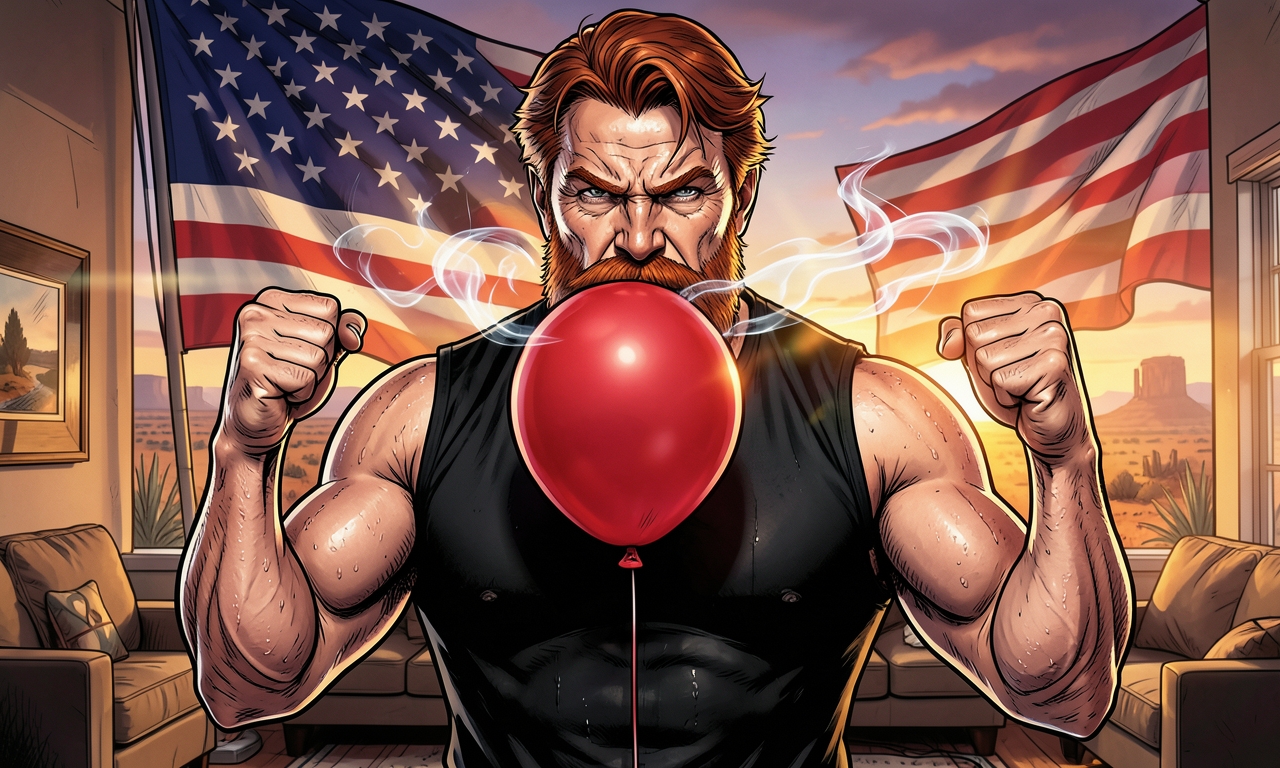 Chuck Norris kann einen Ballon aufblasen, ohne ihn anzufassen. Er bläst einfach die Luft in der Umgebung an, bis der Ballon von selbst aufgeht.