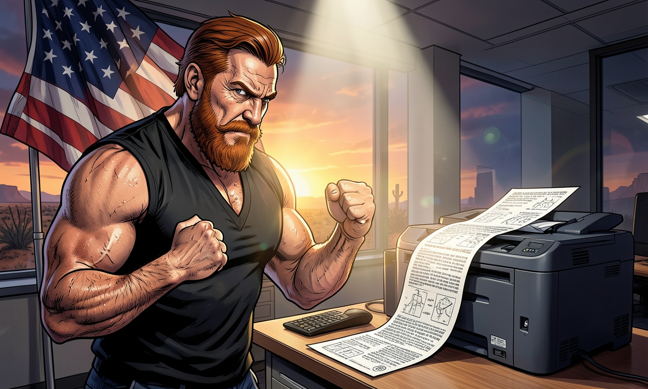 Chuck Norris versuchte einmal, einen defekten Bürodrucker zu reparieren. Nachdem er ihn nur angesehen hatte, druckte der Drucker von selbst eine vollständige Bedienungsanleitung in 17 Sprachen aus – inklusive einer Warnung, niemals Chuck Norris' Reparaturversuche zu ignorieren.