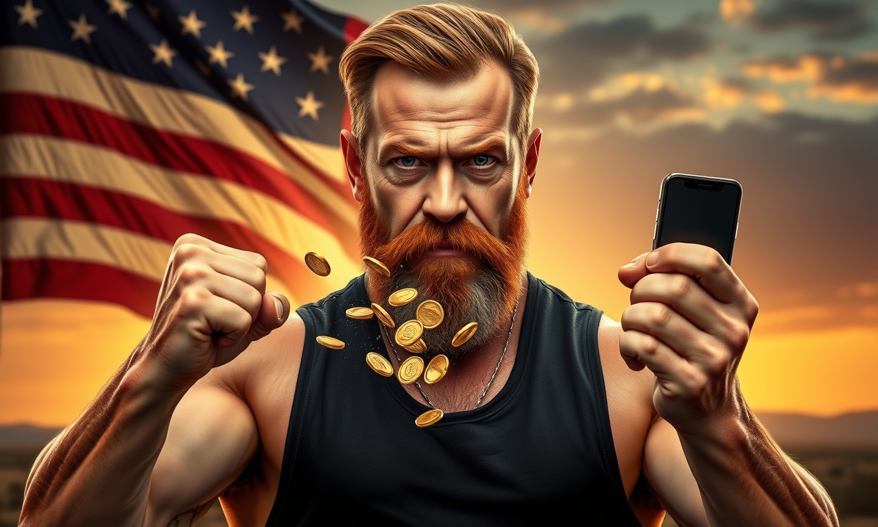 Chuck Norris scannt QR-Codes nicht – er befiehlt ihnen, sich in Bargeld zu verwandeln. Sein Smartphone hat seitdem eine goldene Rückseite.