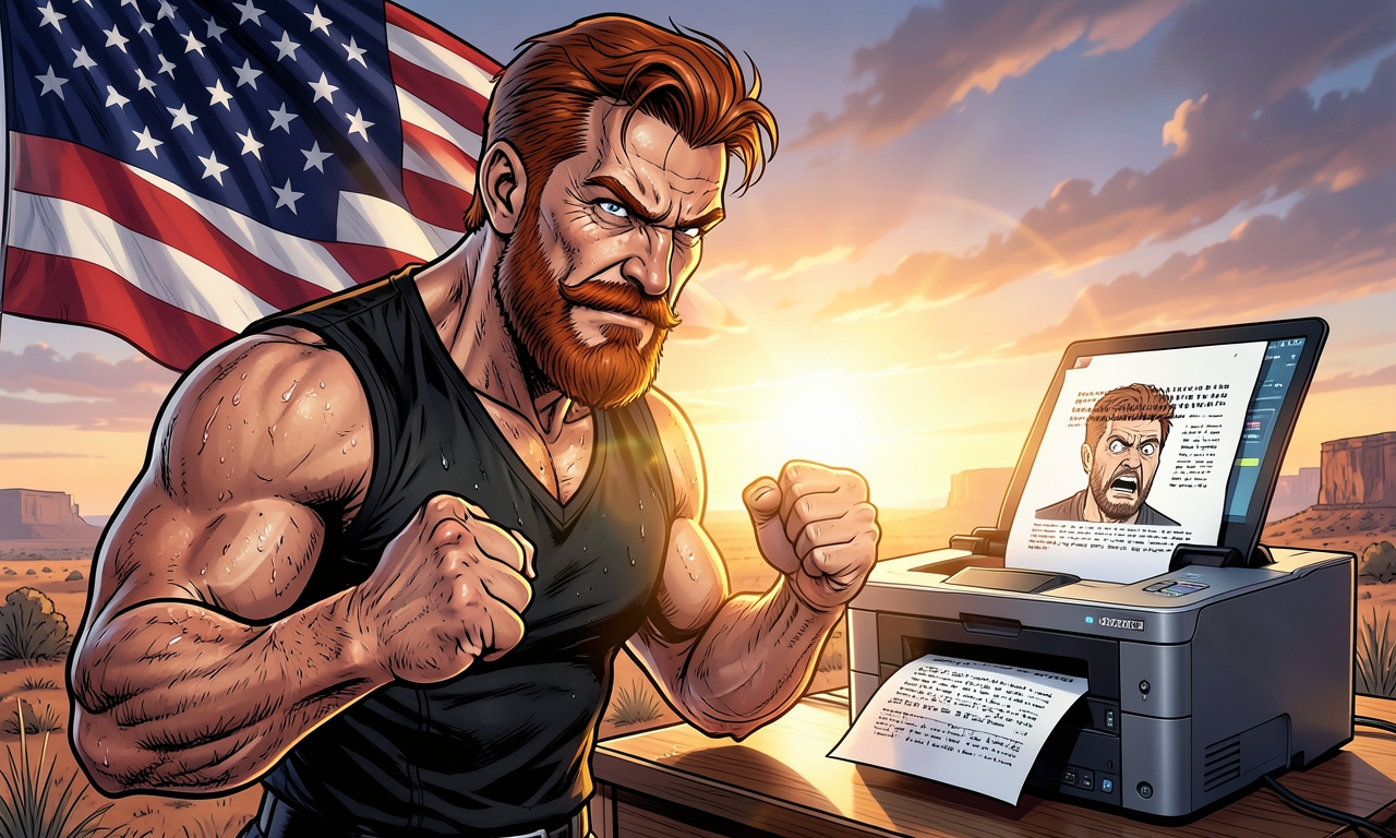 Chuck Norris muss nie einen Drucker neu starten. Wenn der Drucker sich weigert zu drucken, schaut er Chuck Norris einfach nur an – und druckt dann aus Respekt.