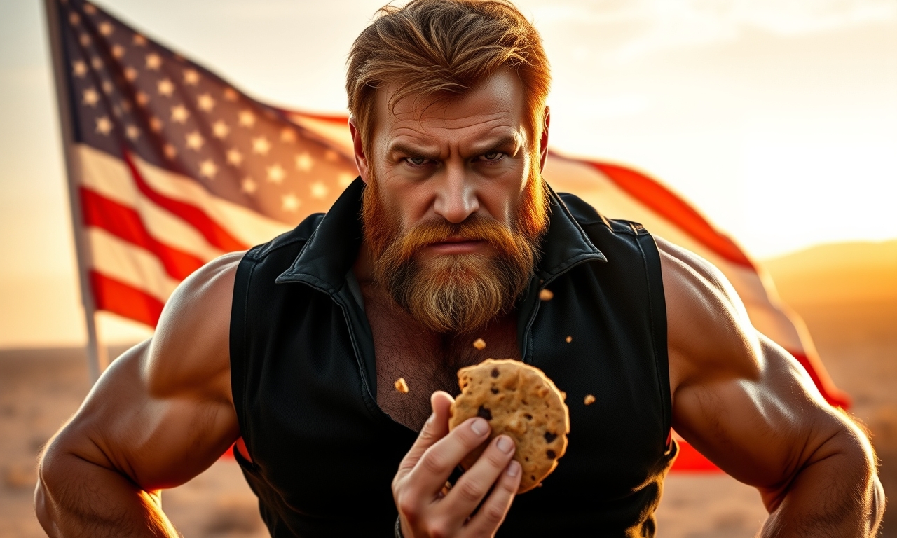Chuck Norris isst einen Keks. Die Krümel fallen zu Boden, aber bevor sie den Boden berühren, haben sie sich bereits aus Respekt wieder zum ganzen Keks zusammengesetzt.