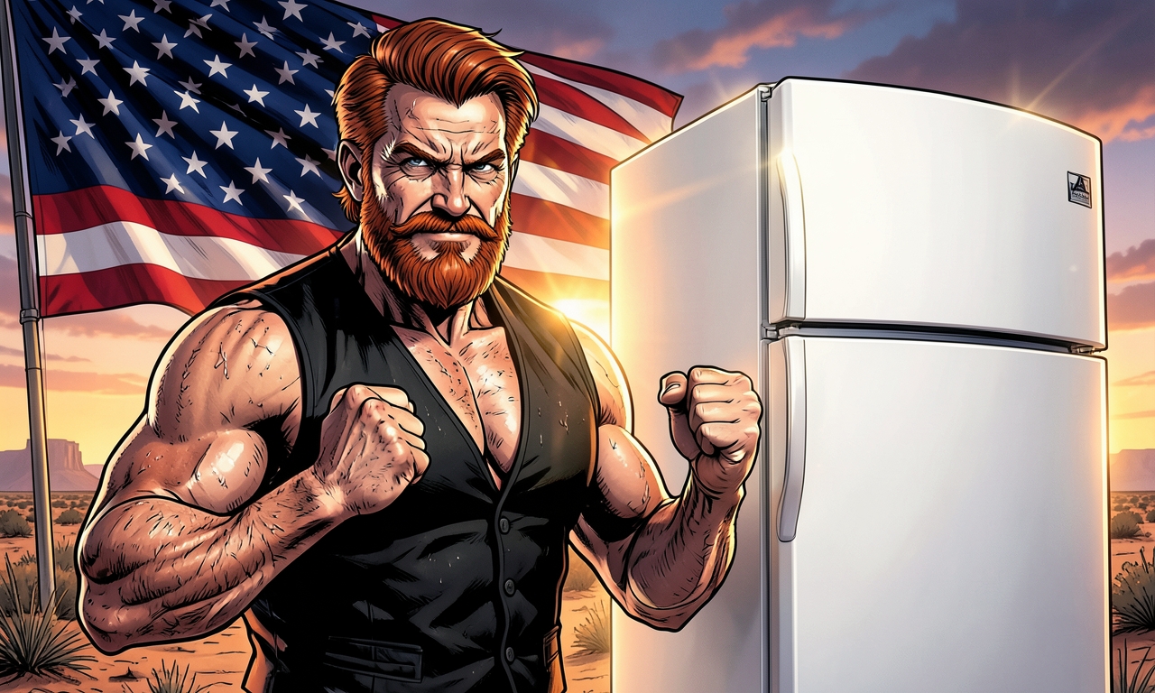 Chuck Norris musste einmal einen defekten Kühlschrank reparieren. Anstatt ein Ersatzteil zu besorgen, stellte er sich einfach nur daneben und sah ihn finster an. Der Kühlschrank bekam es mit der Angst und funktionierte von selbst wieder einwandfrei. Bis heute hat er Respekt vor Chuck Norris und kühlt seine Lebensmittel mit einer gesunden Portion Furcht.