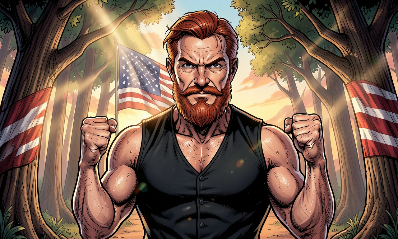 Chuck Norris sieht den Wald vor lauter Bäumen nicht – weil er jeden einzelnen Baum dazu gebracht hat, sich vor ihm zu verbeugen, sodass keiner mehr im Weg steht.