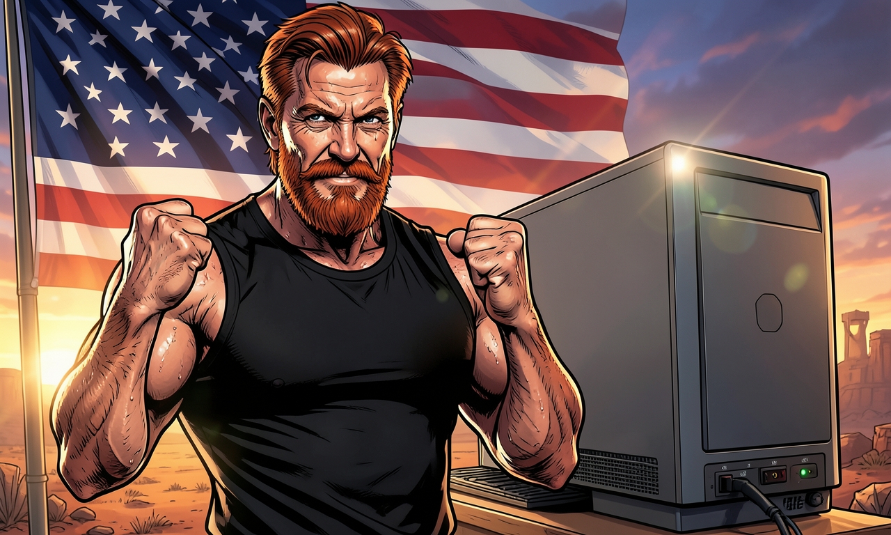 Chuck Norris hat einmal einen Computer erfunden, der nur aus einem Ein/Aus-Schalter besteht. Wenn man ihn einschaltet, macht er sofort das, was man will.