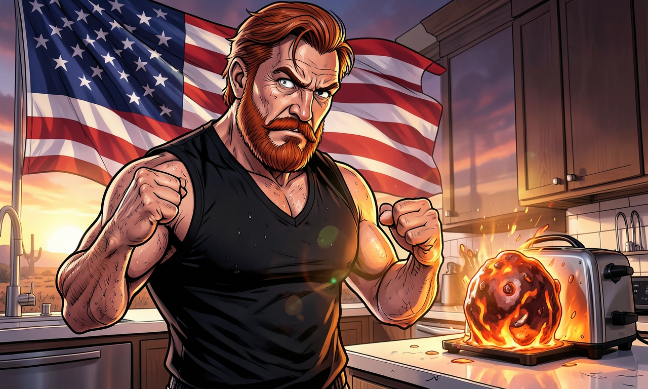 Chuck Norris versuchte einmal, Toast zu machen. Der Toaster hielt der intensiven Chuck-Norris-Aura nicht stand und schmolz zu einer glühenden Metallkugel. Heute wird dieses Artefakt in einem geheimen Museum als 'der einzige Toaster, der jemals von Chuck Norris berührt wurde' ausgestellt.