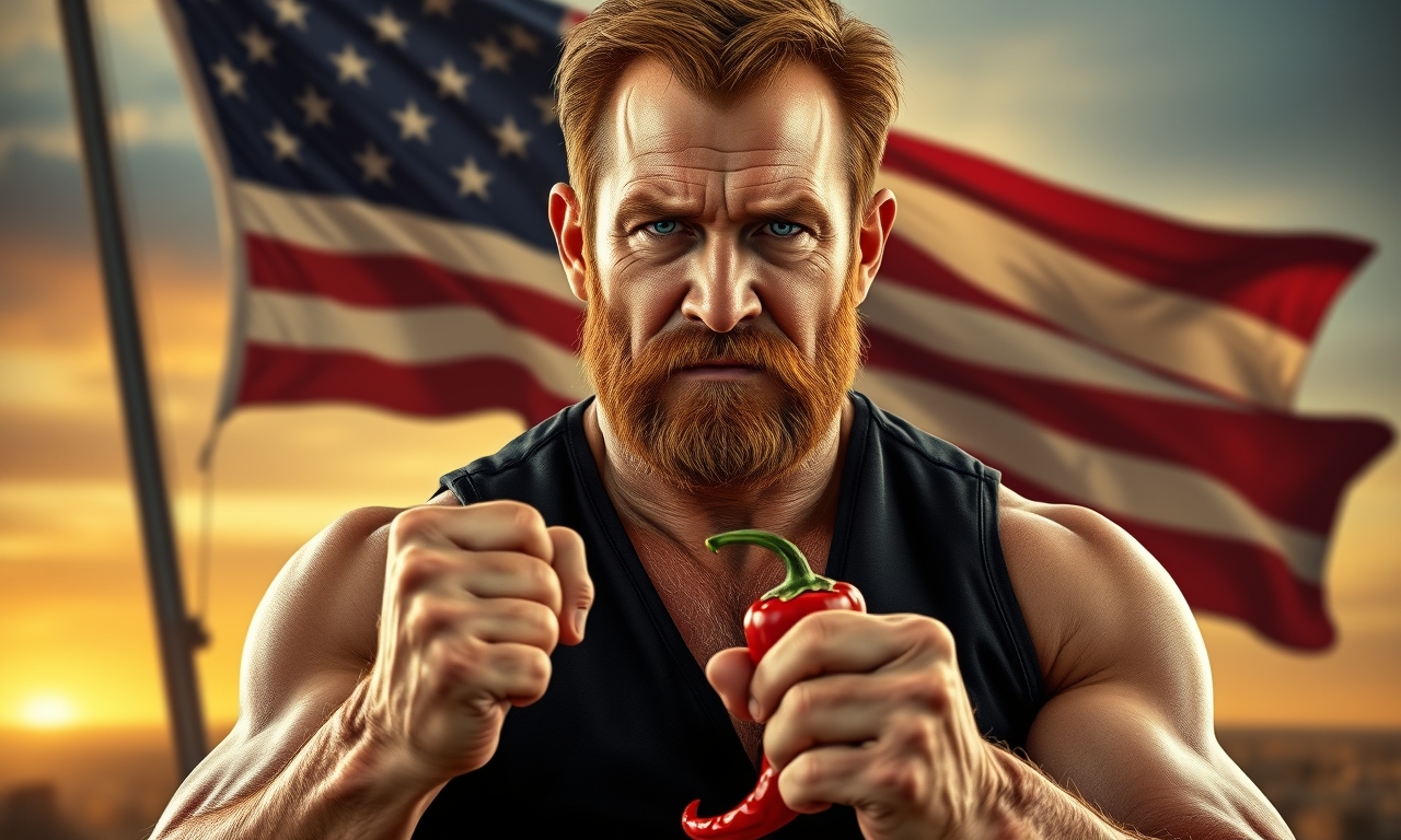 Chuck Norris isst einen scharfen Chili. Der Chili weint vor Angst, bevor Chuck Norris ihn überhaupt in den Mund nimmt.
