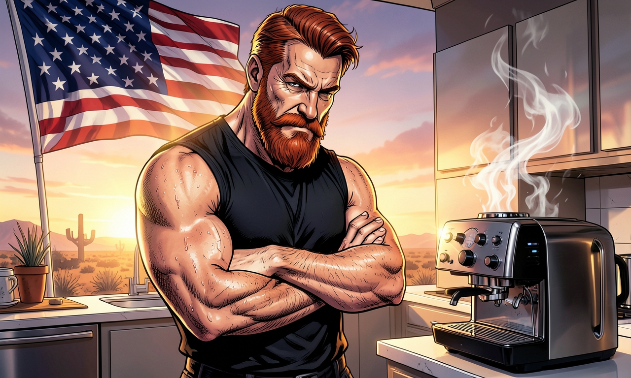 Chuck Norris bestellte einmal einen einfachen schwarzen Kaffee. Die Kaffeemaschine weigerte sich, ihn zuzubereiten, weil sie Angst hatte, dass sein Atem den Kaffee zu stark machen könnte. Stattdessen servierte sie ihm einen Espresso mit einem Schuss Panik.