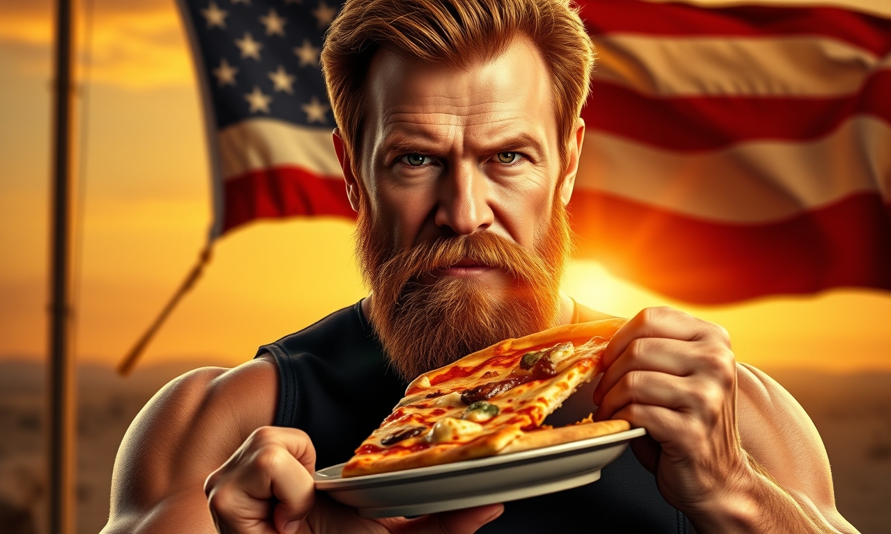 Chuck Norris kann eine ganze Pizza in einem Bissen essen - und dabei noch Platz für den Teller lassen.