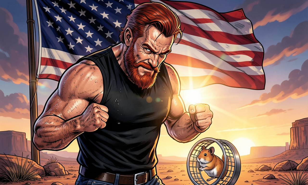 Chuck Norris kann die Schwerkraft ausschalten. Sein Hamster läuft im Laufrad deshalb immer noch.