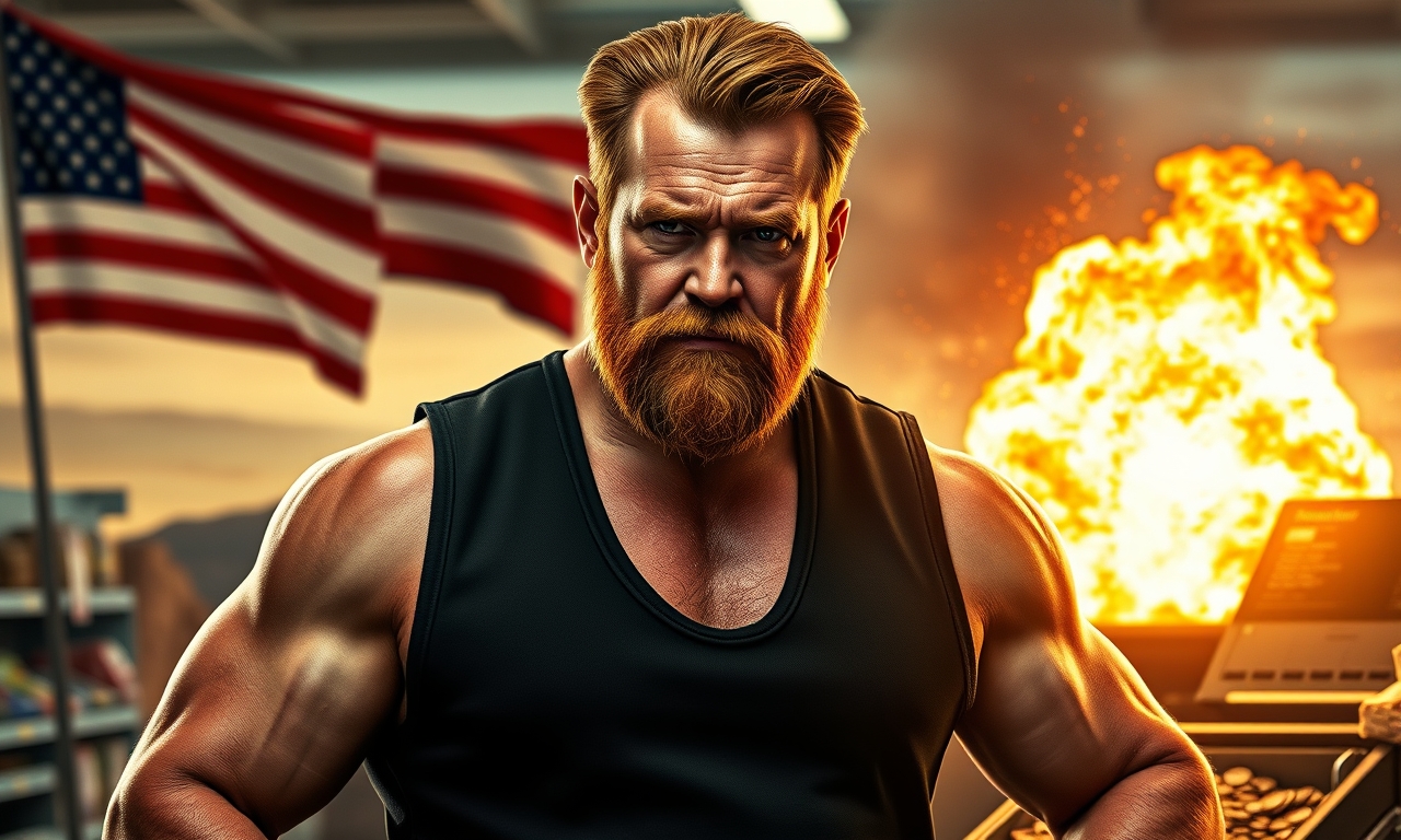 Chuck Norris geht in den Supermarkt. Als er sich der Kasse nähert, öffnet sich die Klappe der Kassenlade von selbst, fängt an zu brennen und wirft das gesamte Wechselgeld in die Luft, bevor sie sich wieder schließt. Die Kassiererin nickt nur wissend und sagt: 'Das war wieder die Sonderzahlung von Herrn Norris.'