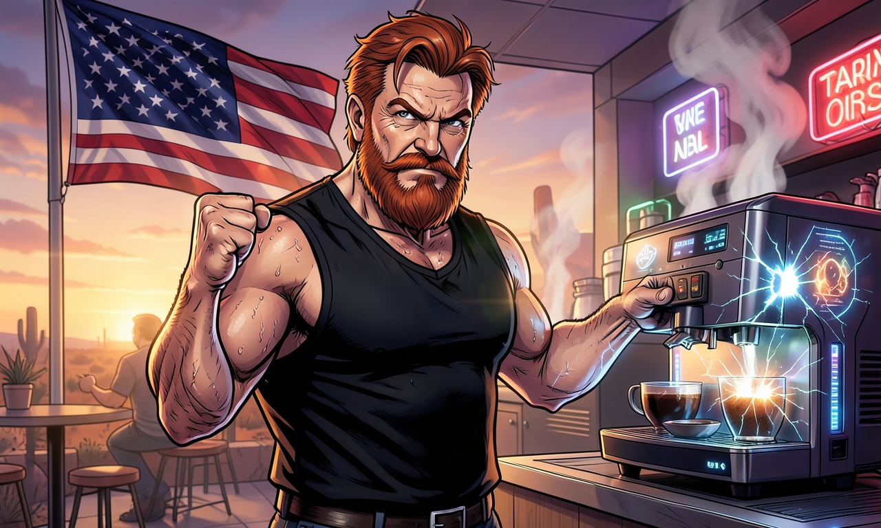 Chuck Norris bestellte einen einfachen schwarzen Kaffee. Die Kaffeemaschine begann zu zittern, als sie seinen Namen hörte, und produzierte stattdessen eine perfekt geformte Tasse aus reinem Titan. Der Kaffee darin war so stark, dass er die Schwerkraft in einem Umkreis von drei Metern um 0,5% reduzierte. Der Barista fragte ängstlich: 'Wie viel Zucker?' Chuck Norris antwortete nur mit einem Blick. Der Zucker auf der Theke organisierte sich daraufhin selbst zu einem kleinen, funkelnden Denkmal zu seinen Ehren.