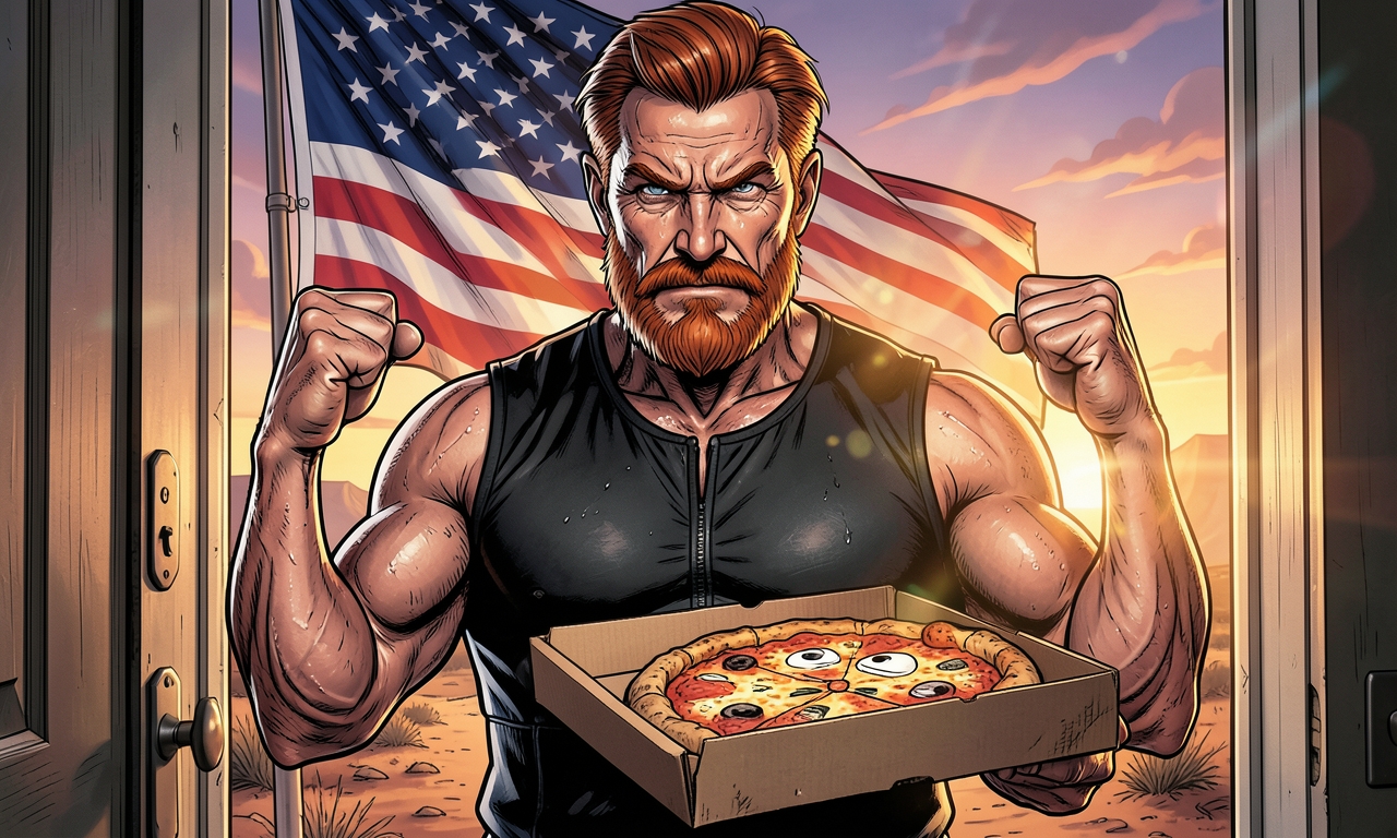 Chuck Norris hat einmal eine Pizza bestellt. Die Pizza hat um Erlaubnis gefragt, ob sie überhaupt geliefert werden darf.